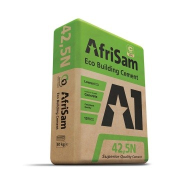 Afrisam Eco Cement, 42,5N, Green, 50kg