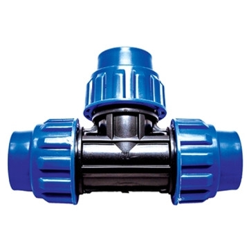 Araf Industries - Pipe Fittings - PP Compression Fittings - Black/Blue