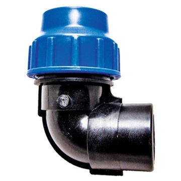 Araf Industries - Pipe Fittings - PP Compression Fittings - Black/Blue