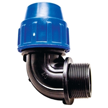 Araf Industries - Pipe Fittings - PP Compression Fittings - Black/Blue