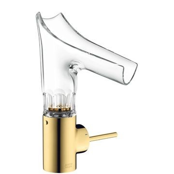 Axor - Starck V - Taps - Basin Mixers - Gold-Optic