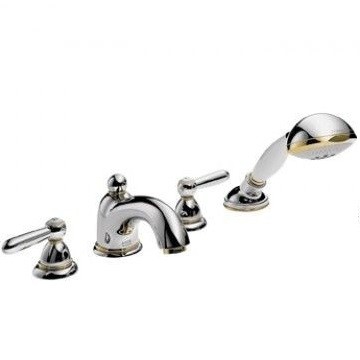 Axor - Carlton - Taps - Bath Mixers - Chrome/Gold-Optic