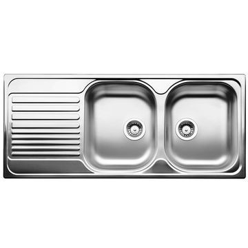 Blanco - Tipo 8 S Compact - Sinks - Drop-In - Stainless Steel Satin Polish