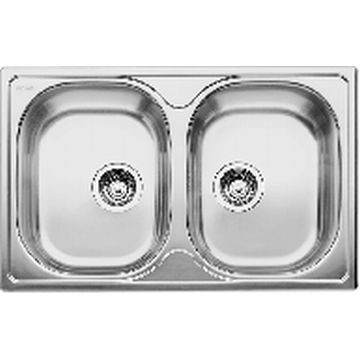 Blanco - Tipo 8 Compact - Sinks - Drop-In - Stainless Steel Satin Polish
