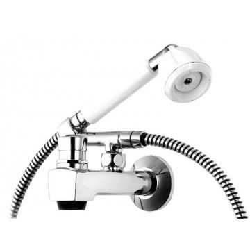 Cobra (Taps & Mixers) - Alpine - Showers - Hand Shower Sets - Chrome/White