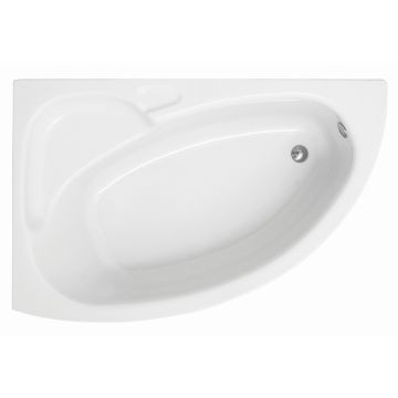 Libra (Sanitaryware) - Petra Right - Baths - Built-In - White