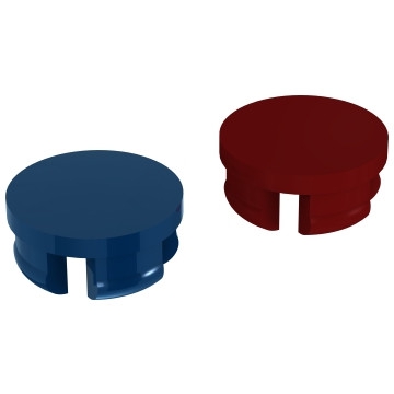 Isca (Taps & Mixers) - Tri - Taps - Spare Parts - Red/Blue