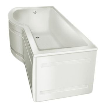 Plexicor (Sanitaryware) - Discovery - Baths - Built-In - White