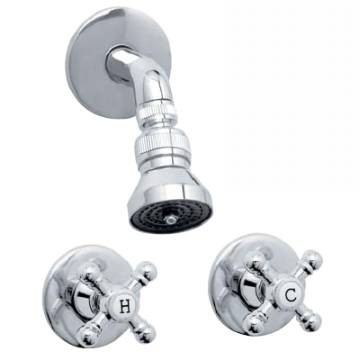 Isca (Taps & Mixers) - Roma - Taps - Shower Sets - Chrome