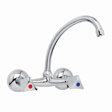 Isca (Taps & Mixers) - Tri - Taps - Sink Mixers - Chrome