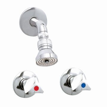 Isca (Taps & Mixers) - Tri - Taps - Shower Sets - Chrome