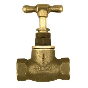 Cobra (Taps & Mixers) - Standard Brass - Taps - Stop Taps - Brass