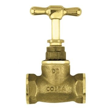 Cobra (Taps & Mixers) - Standard Brass - Taps - Stop Taps - Brass