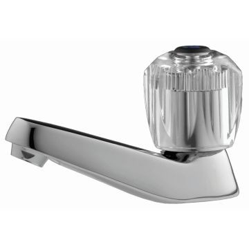 Cobra (Taps & Mixers) - Stella Bright - Taps - Pillar Taps - Chrome