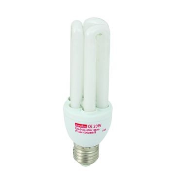 Eurolux - CFL light bulb 3U 20W E27 Cool White