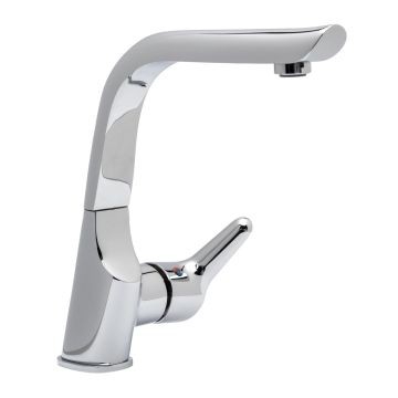 Franke (Kitchen Systems) - Zeeta Swivel - Taps - Sink Mixers - Chrome