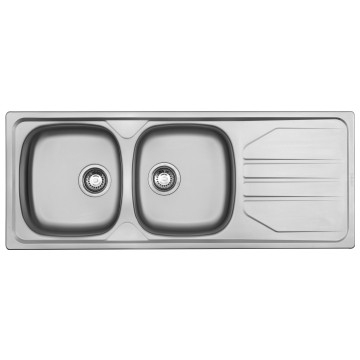 Franke (Kitchen Systems) - Nouveau NVN621 - Sinks - Drop-In - Stainless Steel Satin