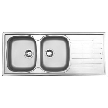 Franke (Kitchen Systems) - Cascade - Sinks - Drop-In - Stainless Steel Satin