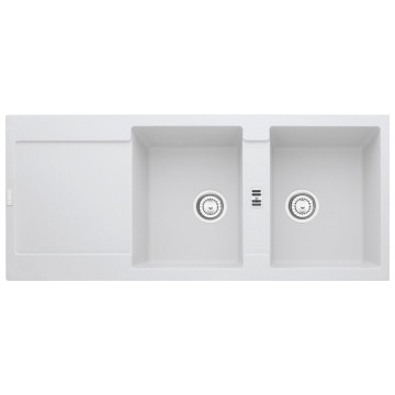 Franke (Kitchen Systems) - Maris MRG621 - Sinks - Drop-In - Polar White