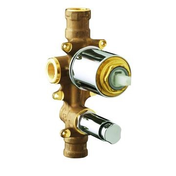 Kohler - Aqua Turbo 235 - Taps - Concealed Parts - French Gold