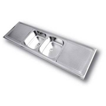 Kwikot - Standard - Sinks - Sit-On - Stainless Steel