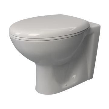 Lecico - Atlas - Toilets - Back-To-Wall - White