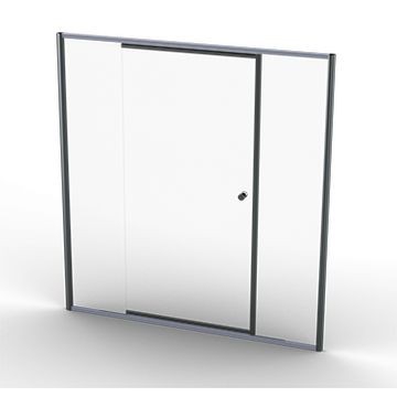 Finestra - Mono Telescopic - Showers - Doors - Silver/Clear