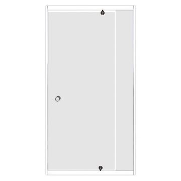 MacNeil - Showers - Shower Doors - White/Clear