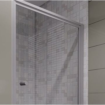 Primador - Showers - Pivot Doors - Silver Grey/Obscure