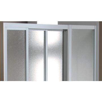 Primador - Showers - Tri Doors - Silver Grey'/Clear