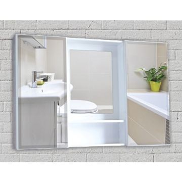 Styleline - D5 - Bathroom Furniture - Mirror Cabinets - Mahogany