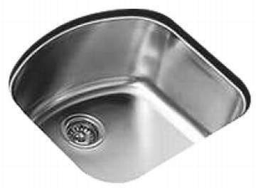 Teka - BE 52.46 D - Sinks - Underslung - Polished Stainless Steel