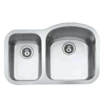 Teka - BE 2B D 800 L - Sinks - Underslung - Polished Stainless Steel