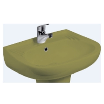 Vaal Sanitaryware - Hibiscus - Basins - Wall-Hung - Avocado