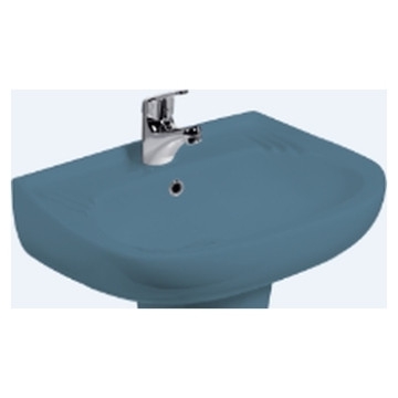 Vaal Sanitaryware - Hibiscus - Basins - Wall-Hung - Bermuda Blue