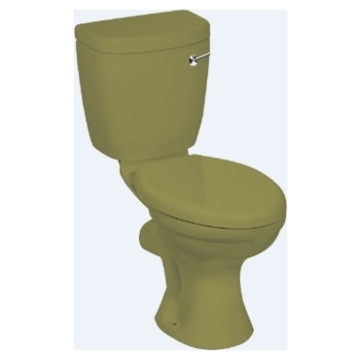 Vaal Sanitaryware - Hibiscus Elite - Toilets - Close-Coupled - Avocado