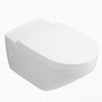 Villeroy & Boch - Lifetime - Toilets - Wall-Hung - White Alpin