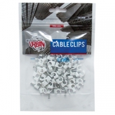 Araf Industries - Electrical Accessories - Cable Clips - White