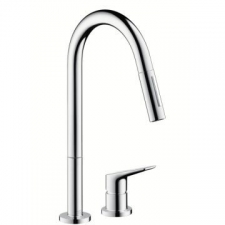 Axor - Citterio M - Taps - Sink Mixers - Stainless Steel Optic